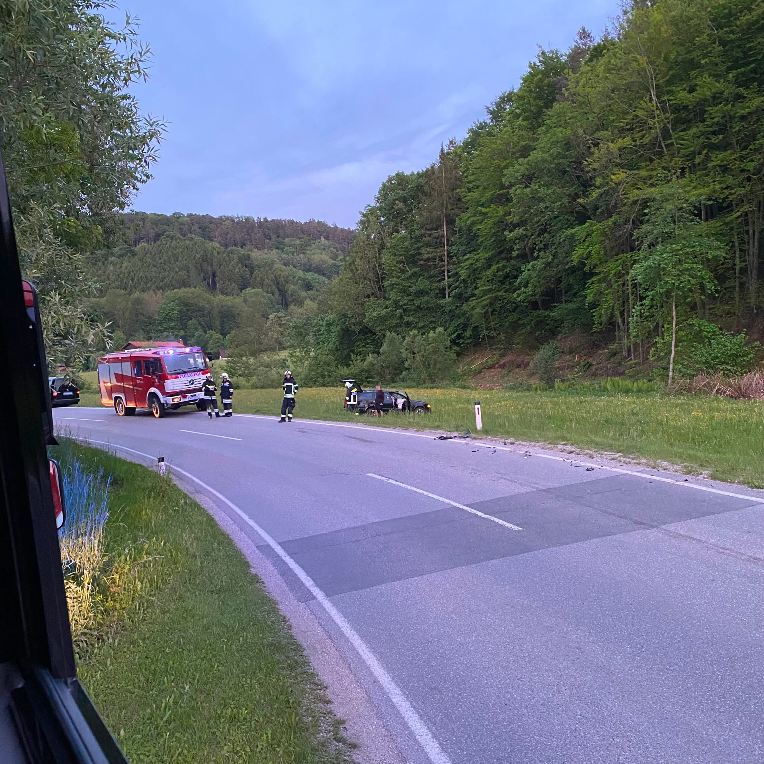 T1 – PKW-Bergung in Unterbromberg