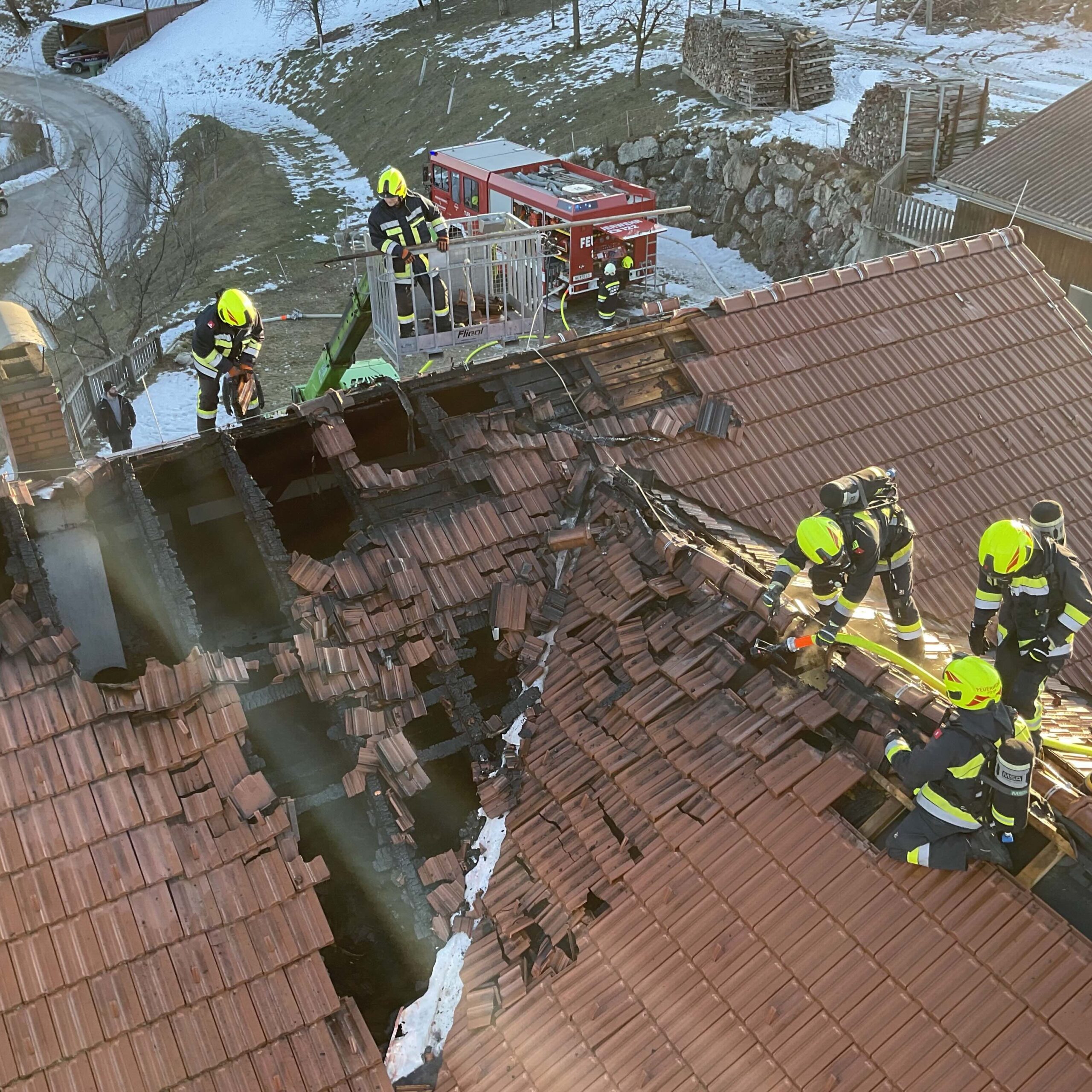 B3 – Wohnhausbrand in Reitersberg